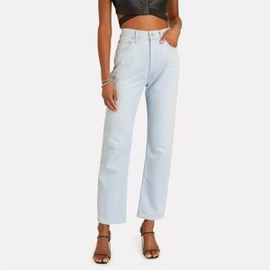 AGOLDE 90’s Pinch Waist High Rise Straight Leg Jeans